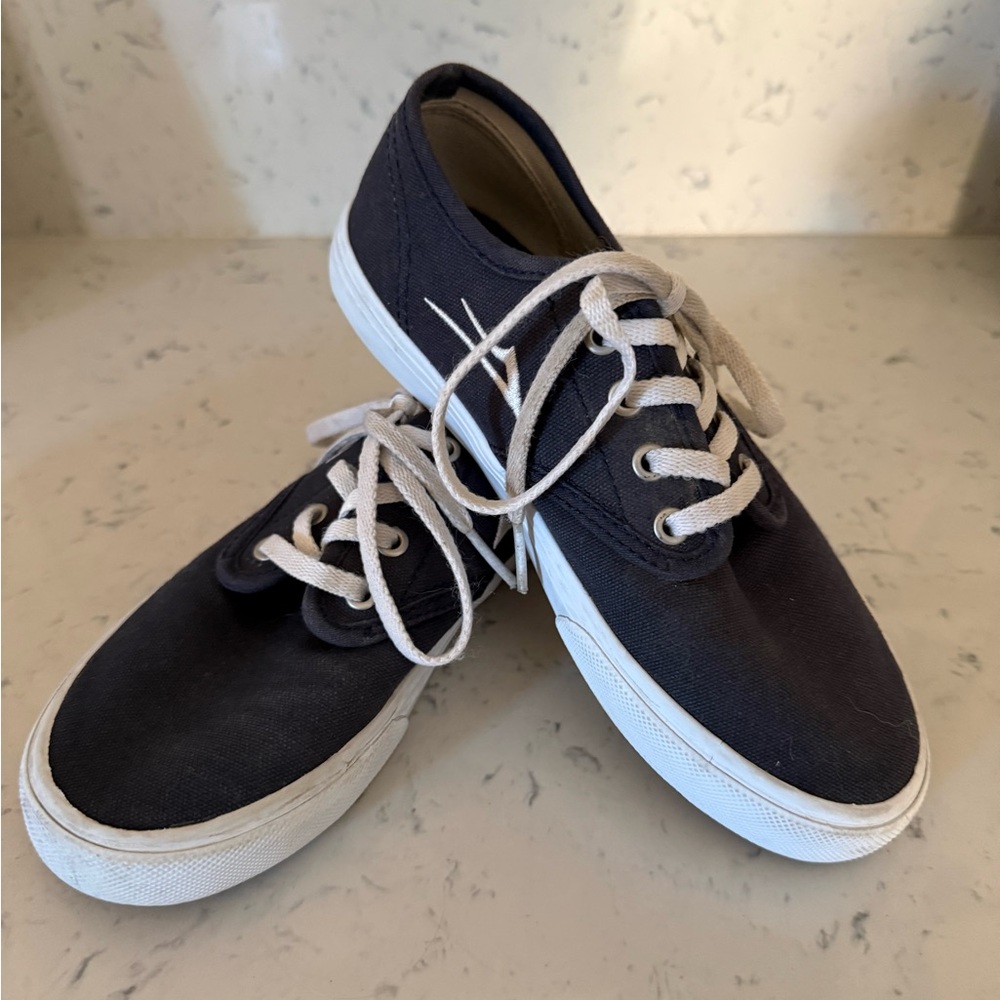 Youth Lakai Navy Oxford  Shoes